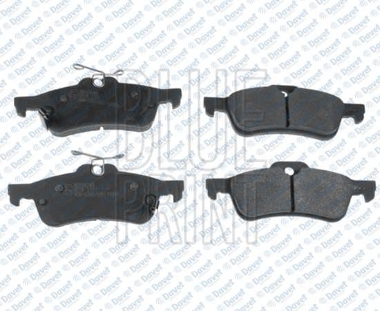 BLUEPRINT ADH24289 Arka Fren Balatasi Honda Civic 12> Toyota Yaris 10>